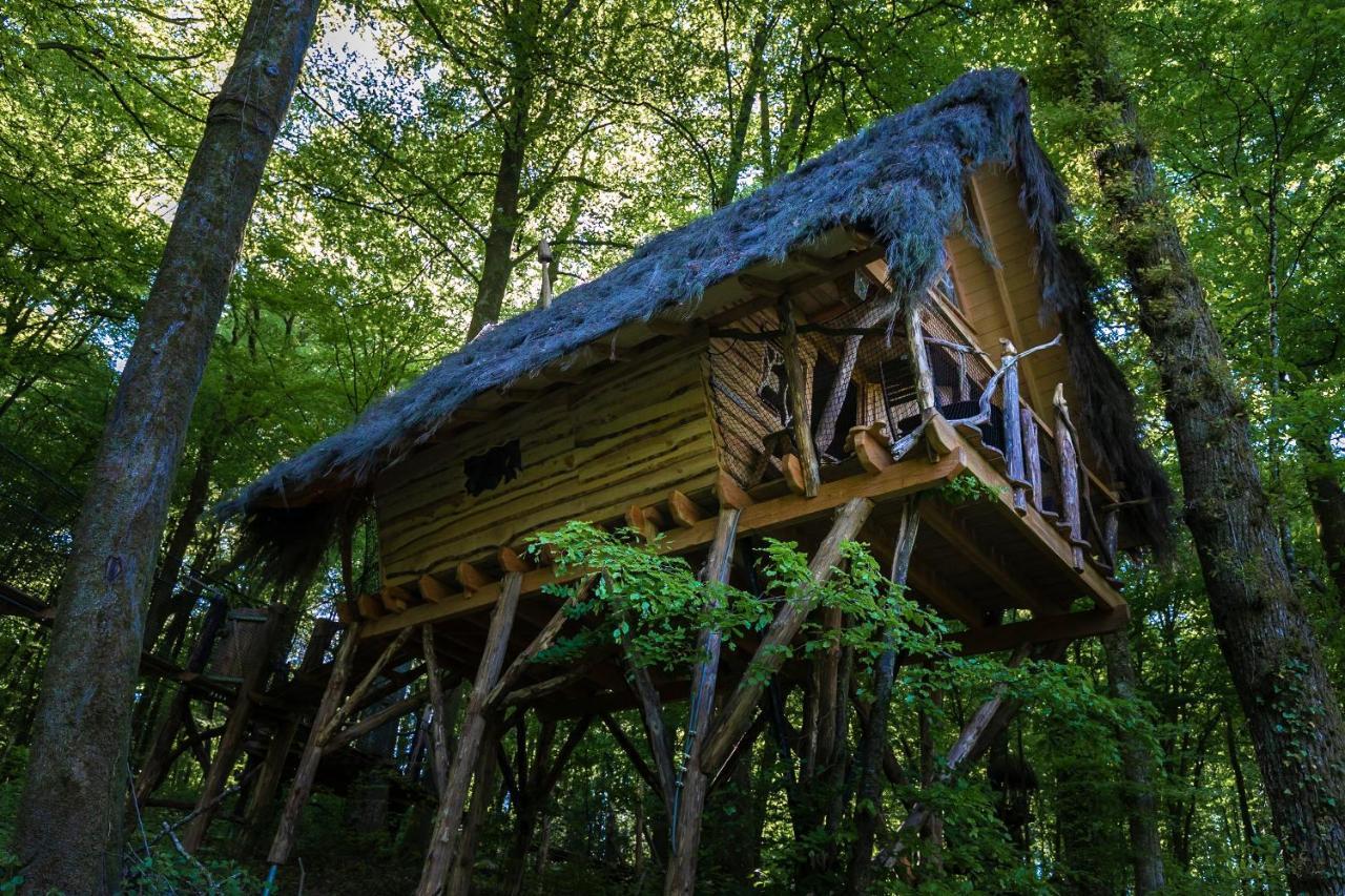 L'Arbre A Cabane Guyonvelle Bagian luar foto
