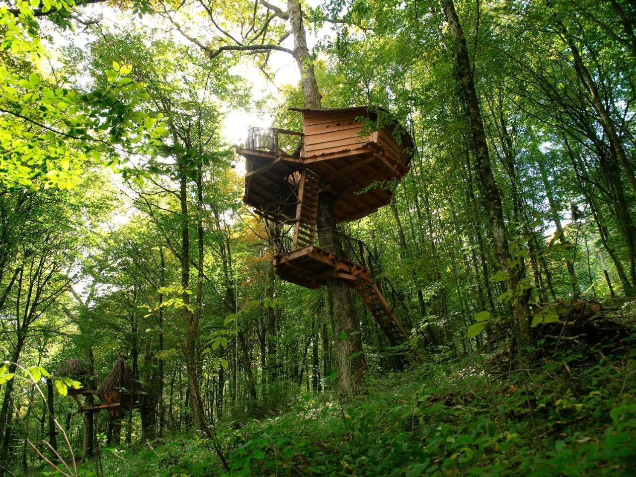L'Arbre A Cabane Guyonvelle Bagian luar foto