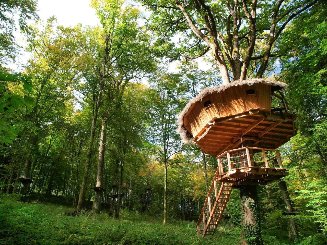 L'Arbre A Cabane Guyonvelle Bagian luar foto
