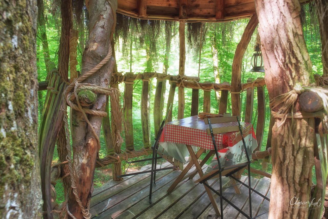 L'Arbre A Cabane Guyonvelle Bagian luar foto