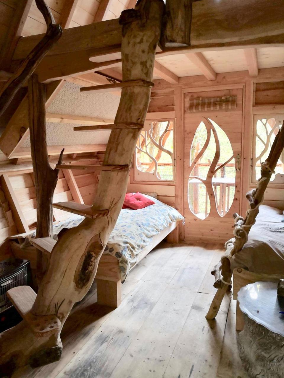 L'Arbre A Cabane Guyonvelle Bagian luar foto
